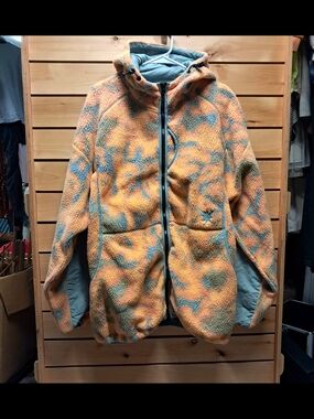 Volcom Bryan Iguchi Tokyo True Zip-Up Fleece Hoodie Size XXL